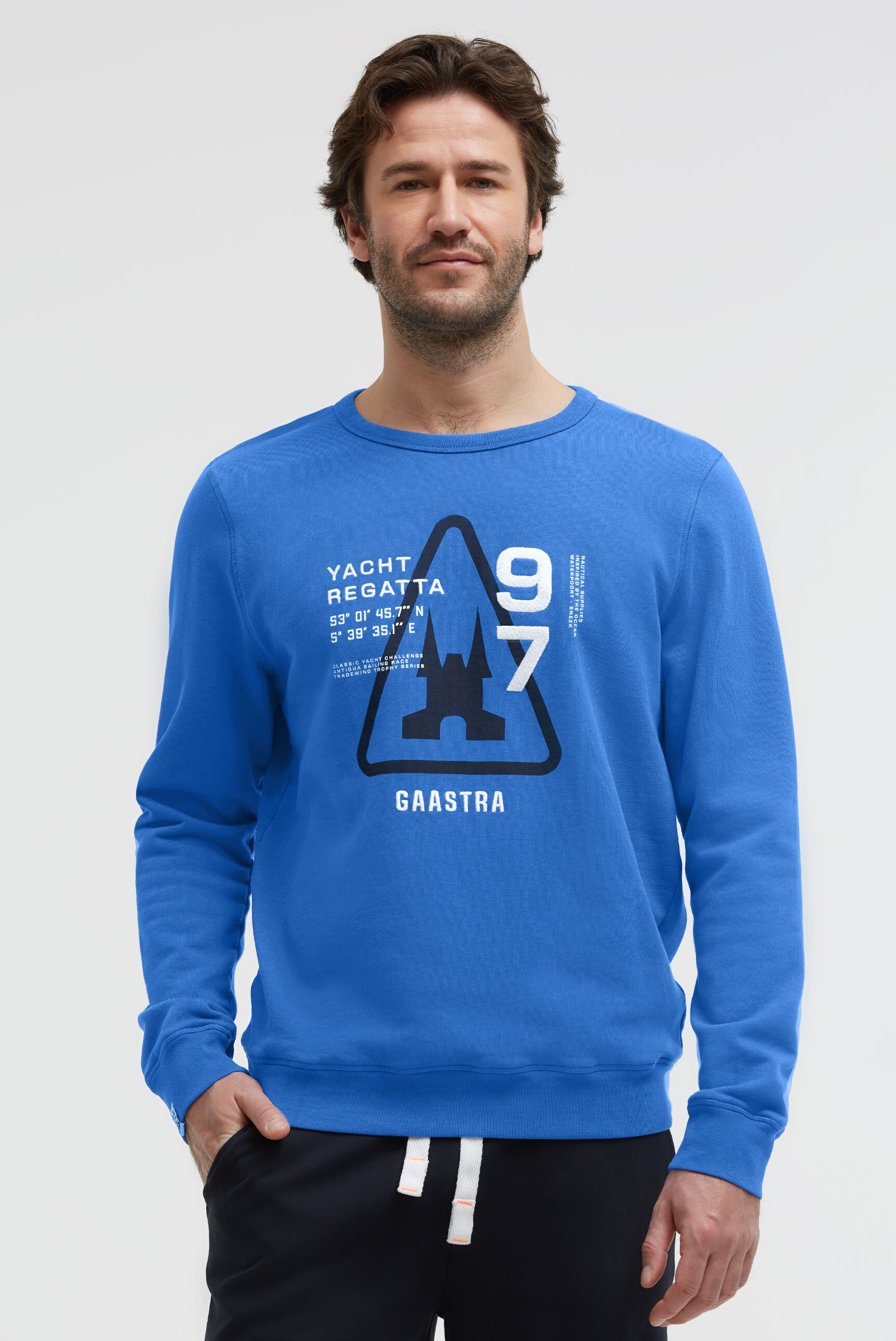 Sweatshirt mit Front Artwork blue horizon
