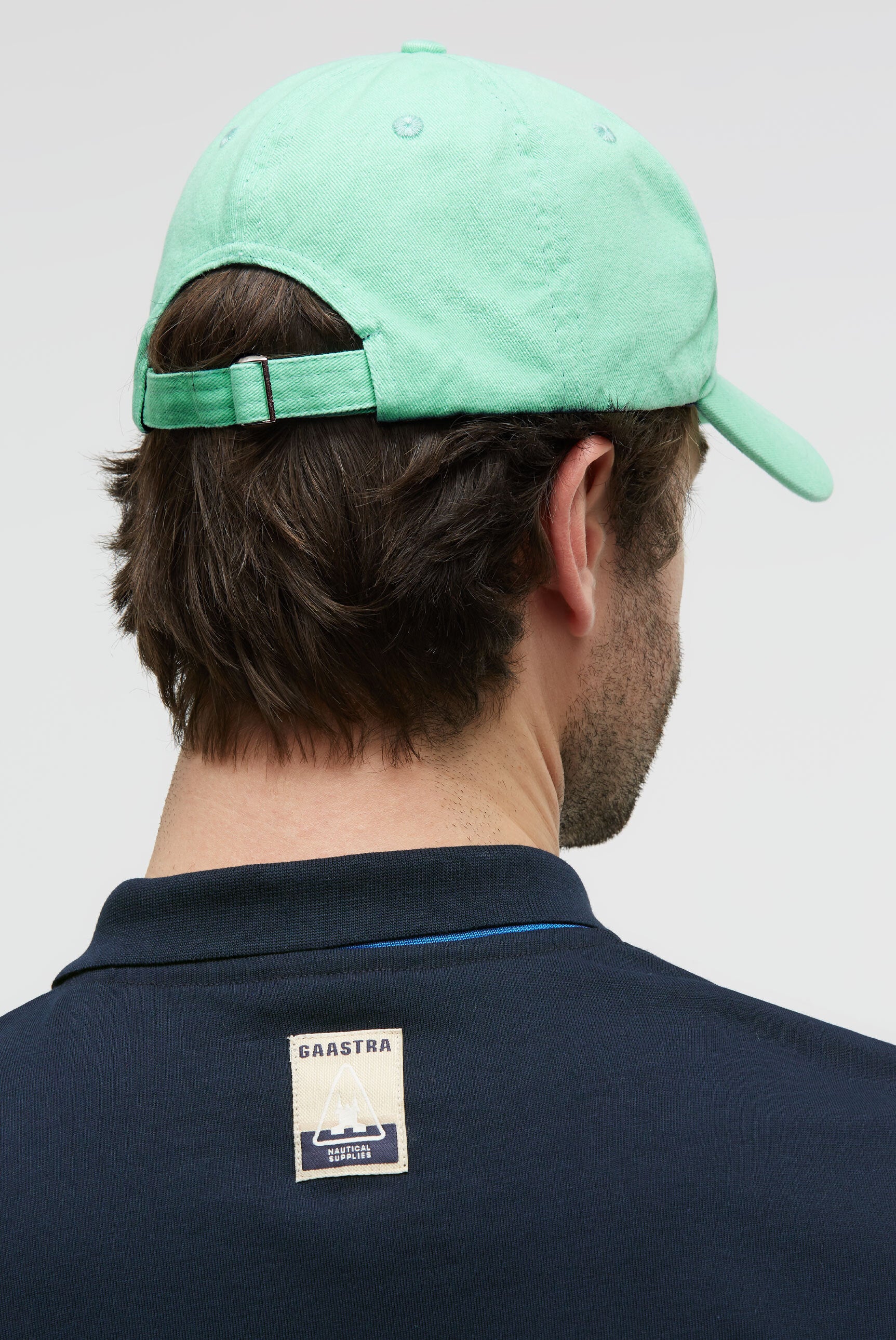 Basecap mit Logo-Stickerei reef green