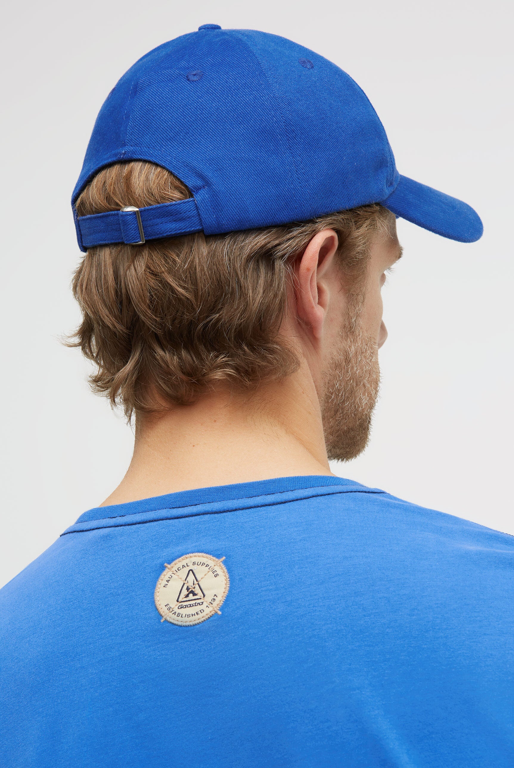 Basecap mit Logo-Stickerei blue horizon