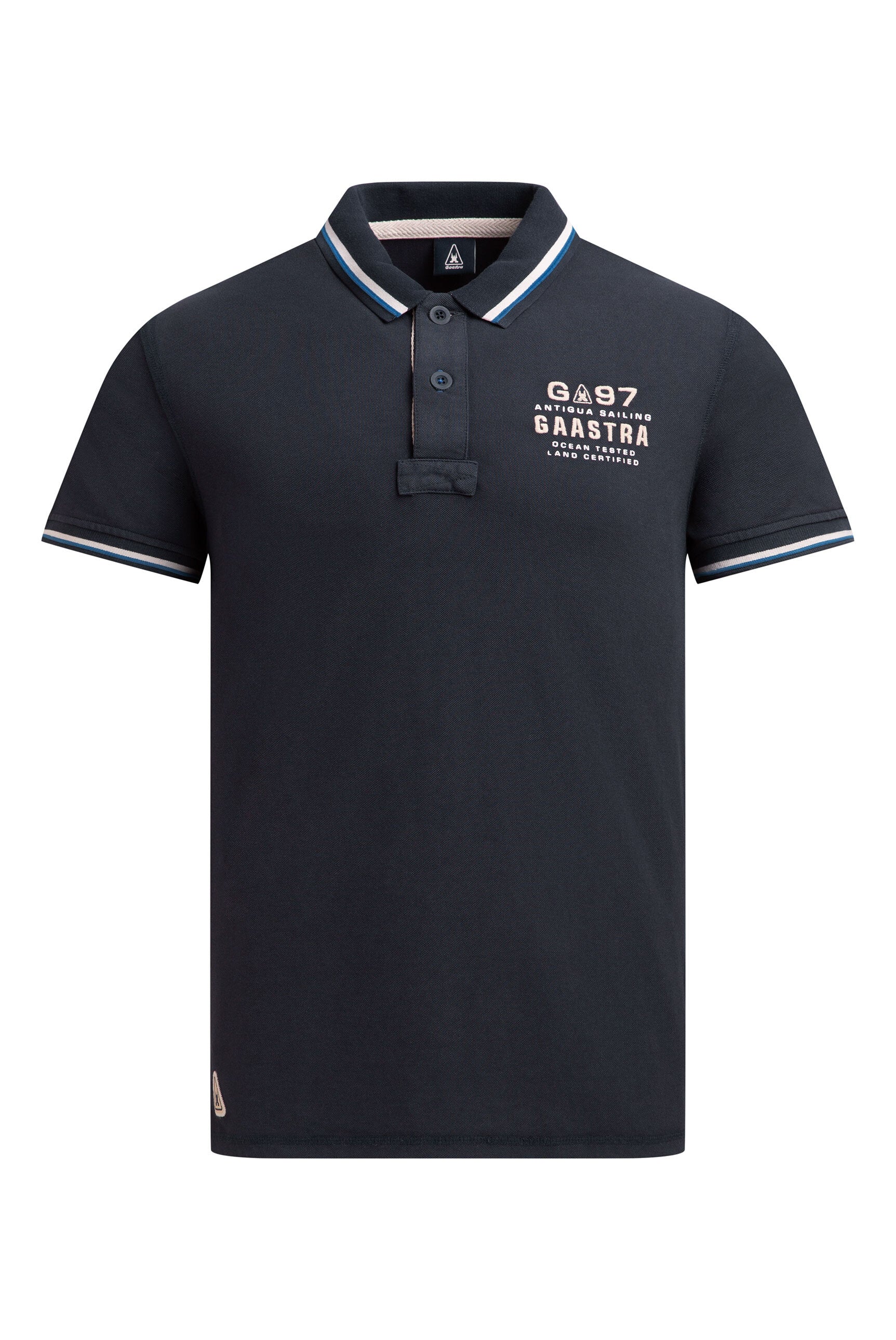 Poloshirt aus Pikee mit Back Artwork blue navy