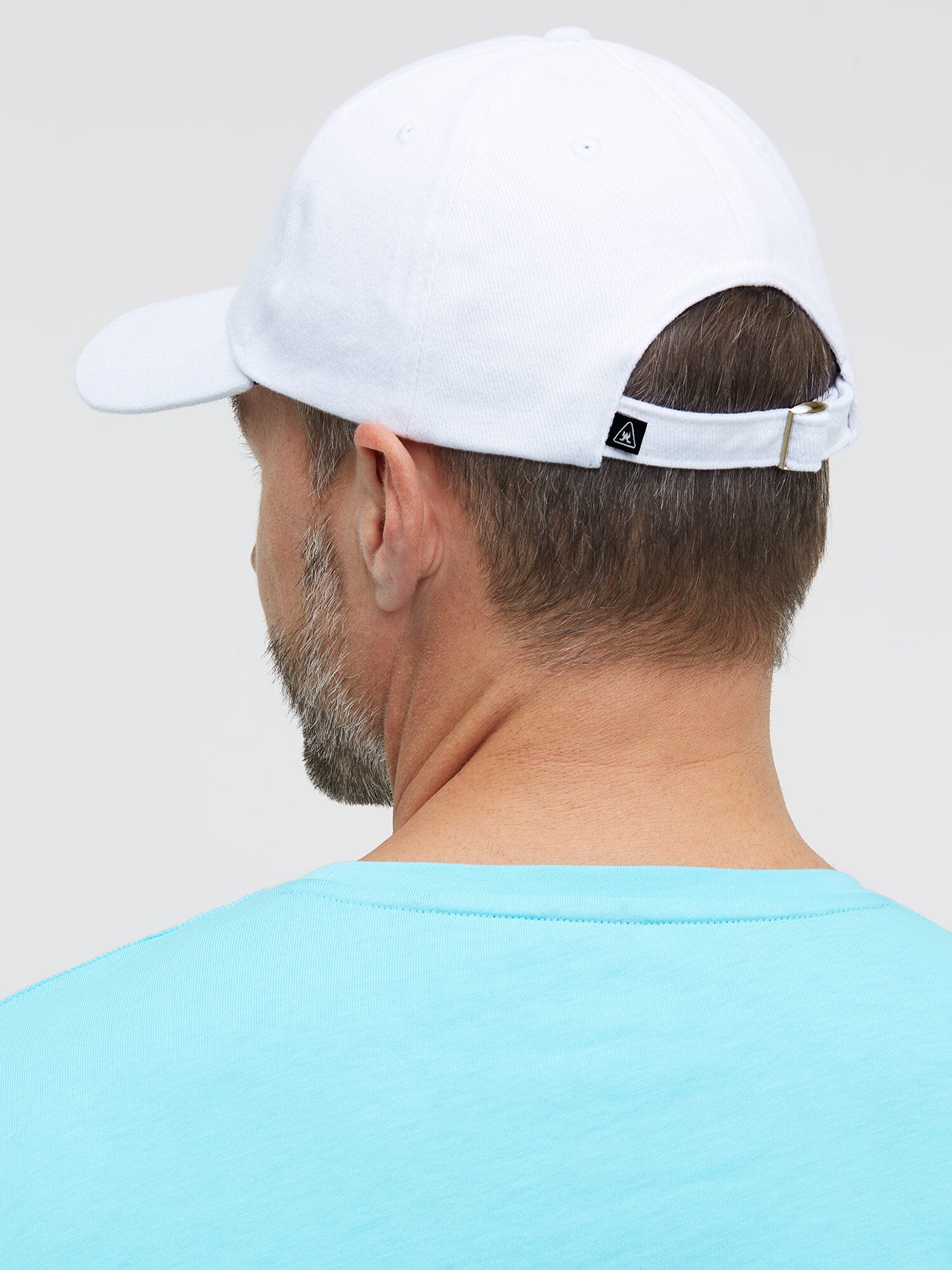 Basecap mit Rubber Artwork opticwhite