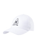Basecap mit Rubber Artwork opticwhite