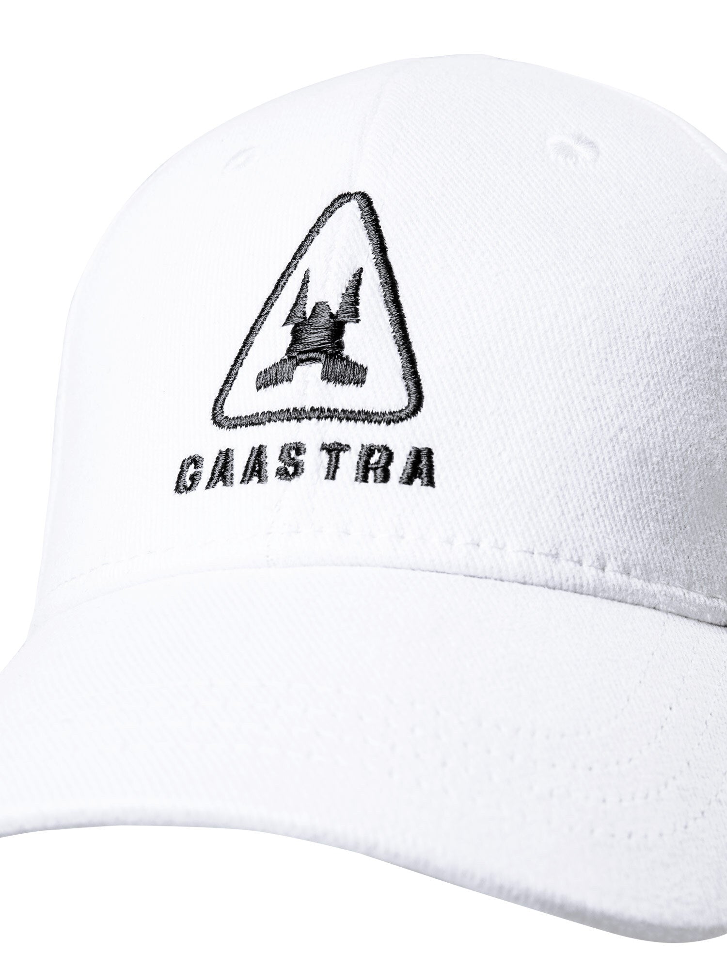 Basecap mit Rubber Artwork opticwhite