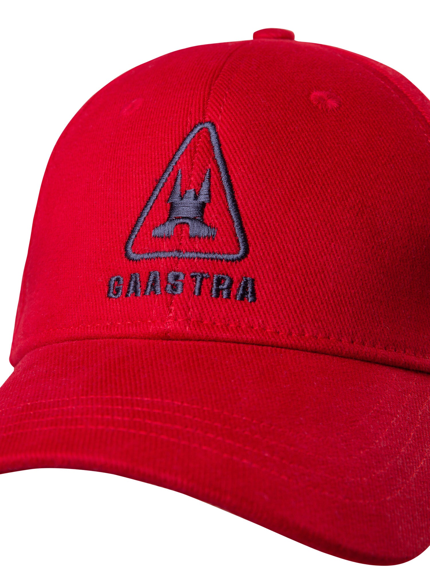 Basecap mit Rubber Artwork core red