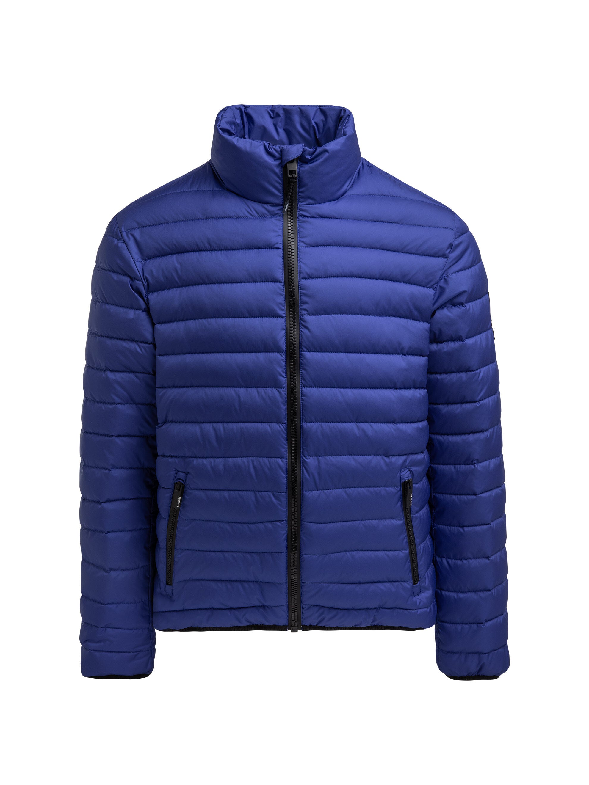 Steppjacke mit Rubber Patches marina blue