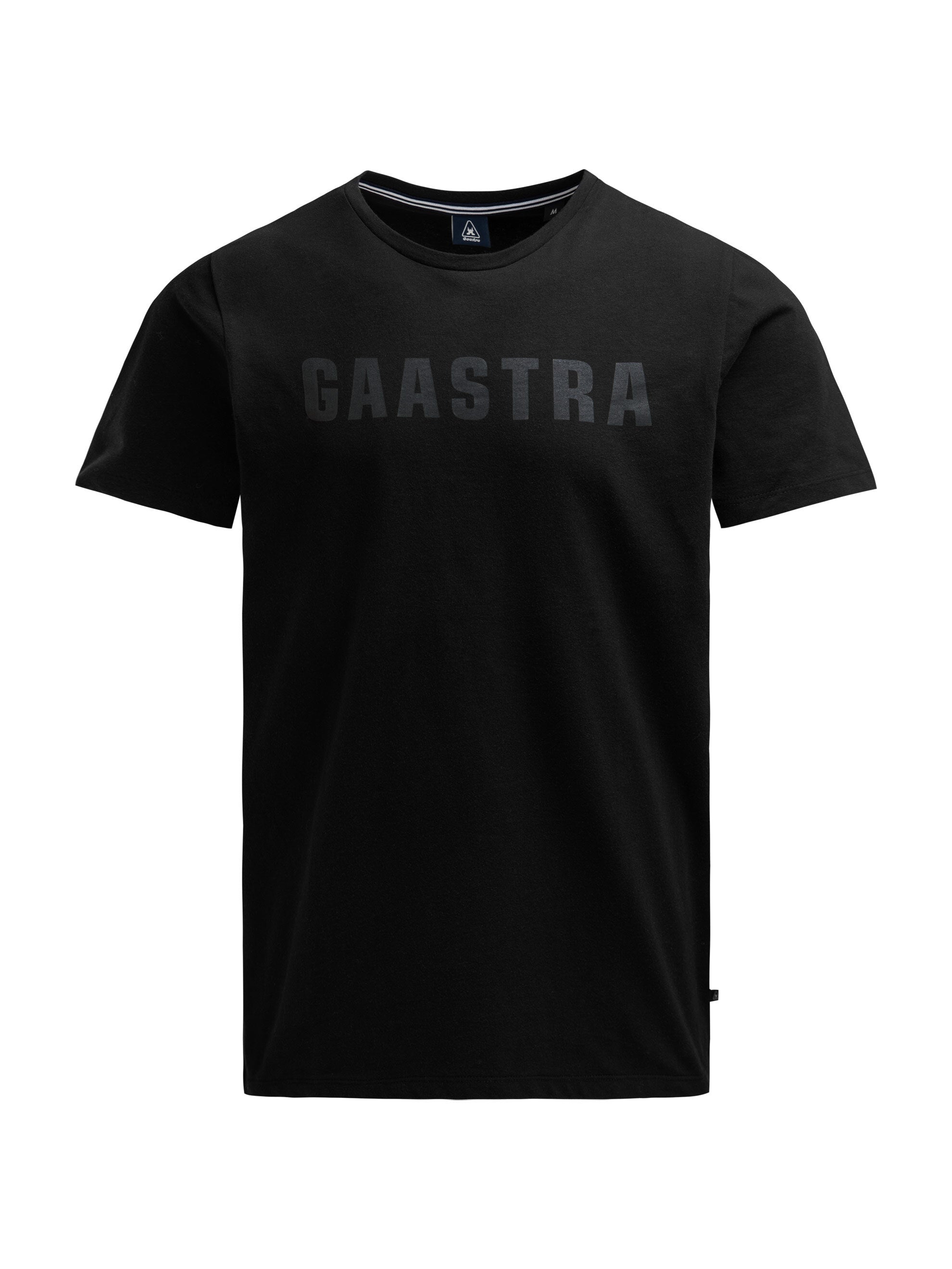 Basic T-Shirt Rundhals mit GAASTRA Logo black