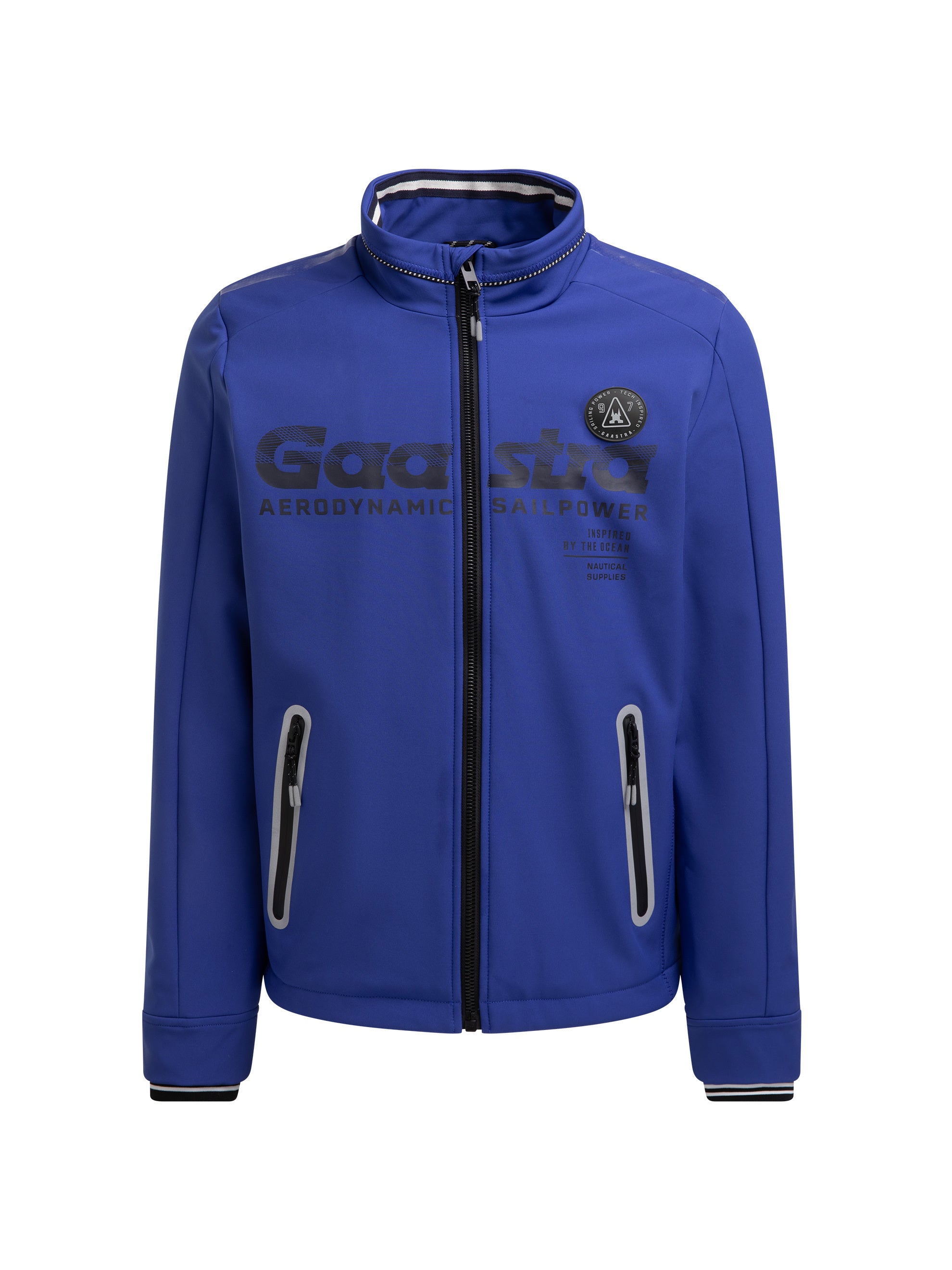 Softshelljacke mit Logo Artwork marina blue