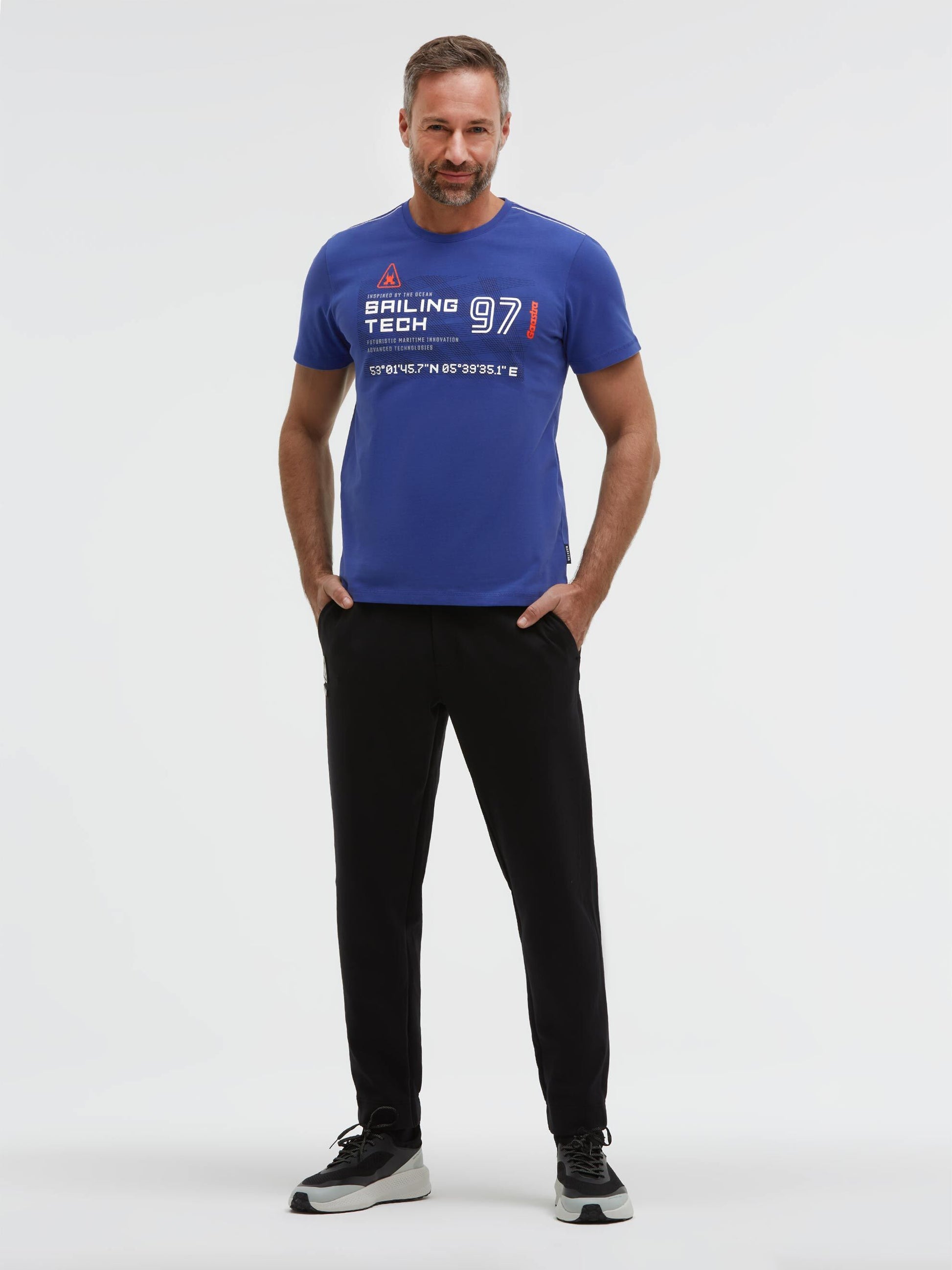GAASTRA Rundhalsshirt blau Bild 3