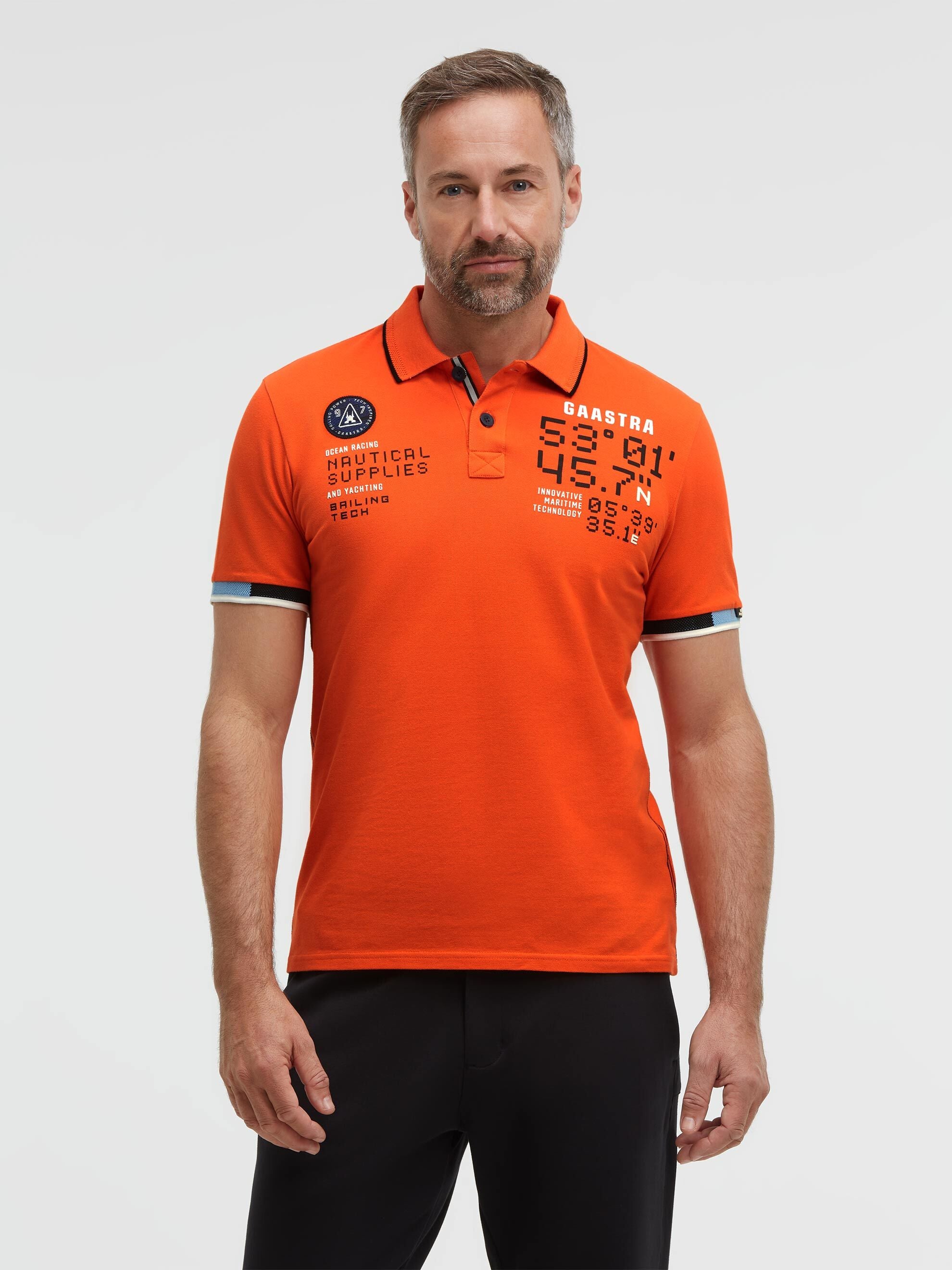GAASTRA Poloshirt orange Bild 2