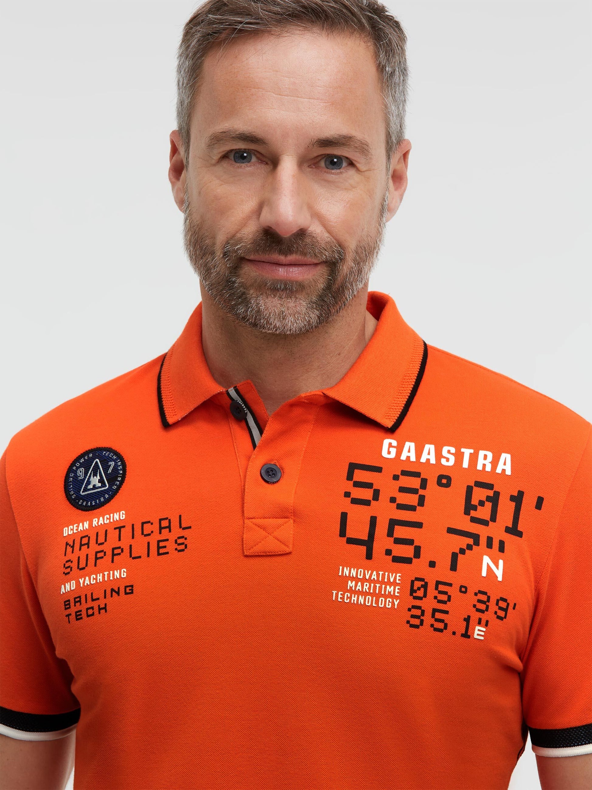 GAASTRA Poloshirt orange Bild 4