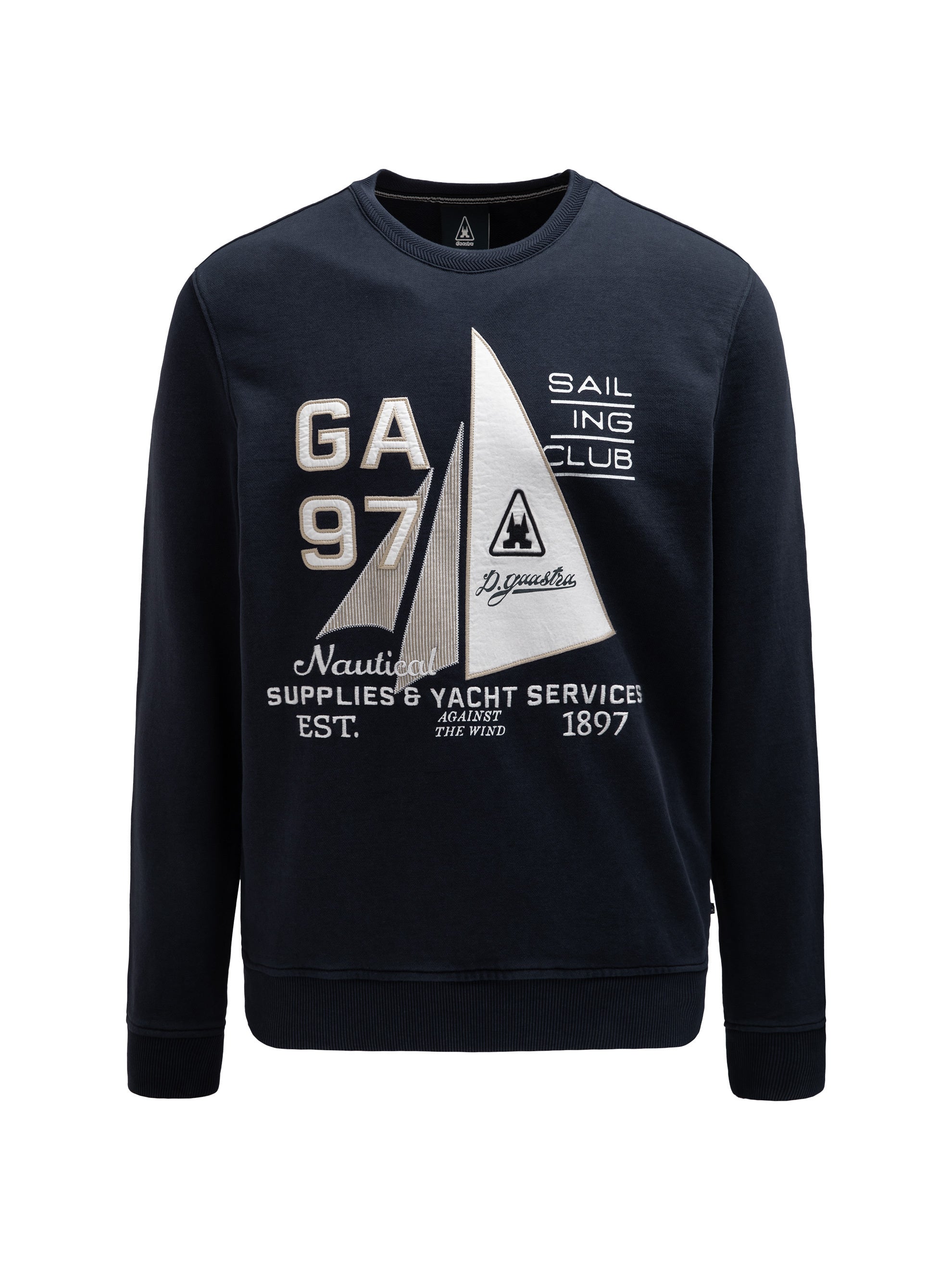 Sweatshirt mit Nautical Artwork blue whale