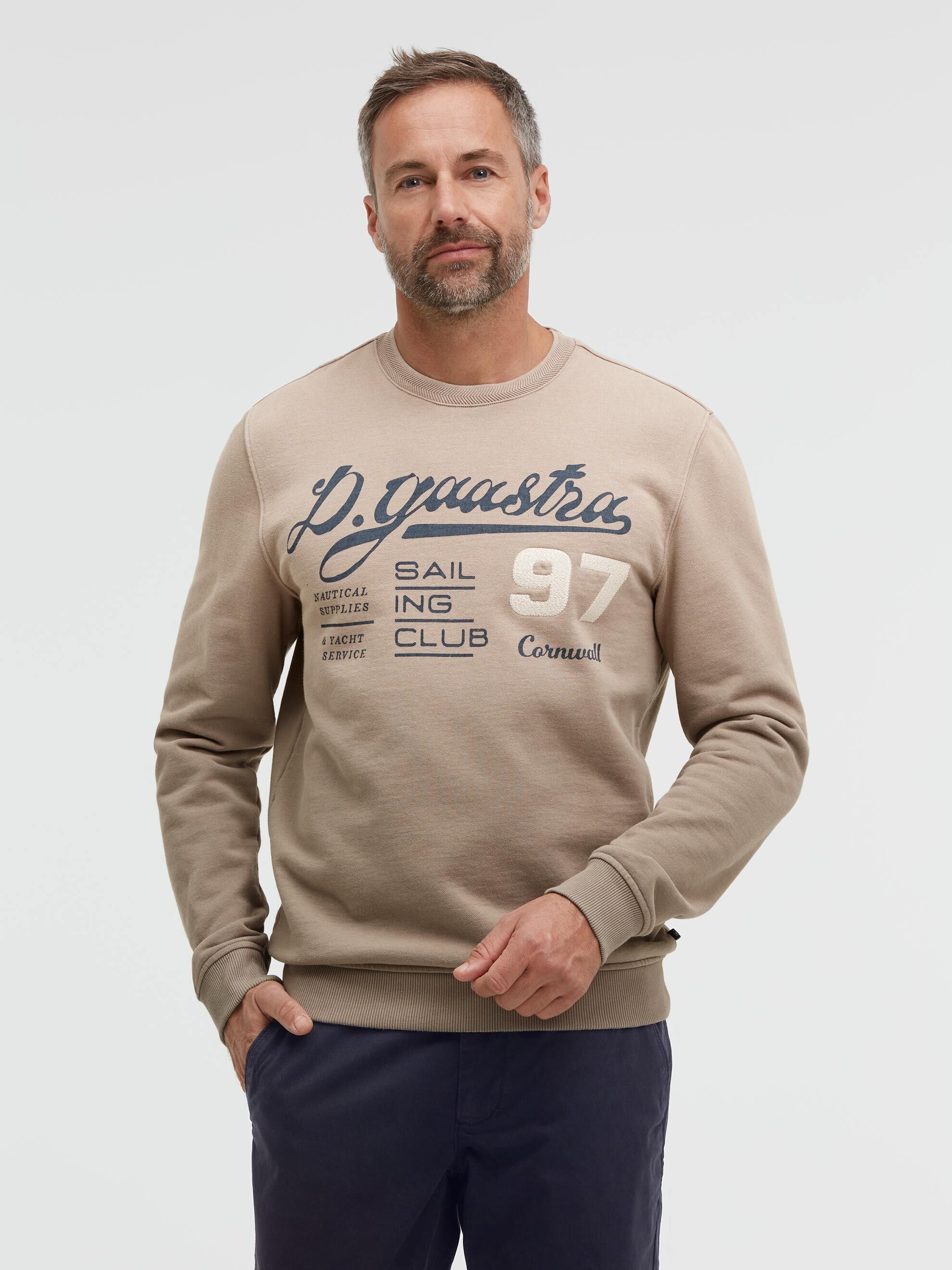 Sweatshirt mit Nautical Artwork coastal path