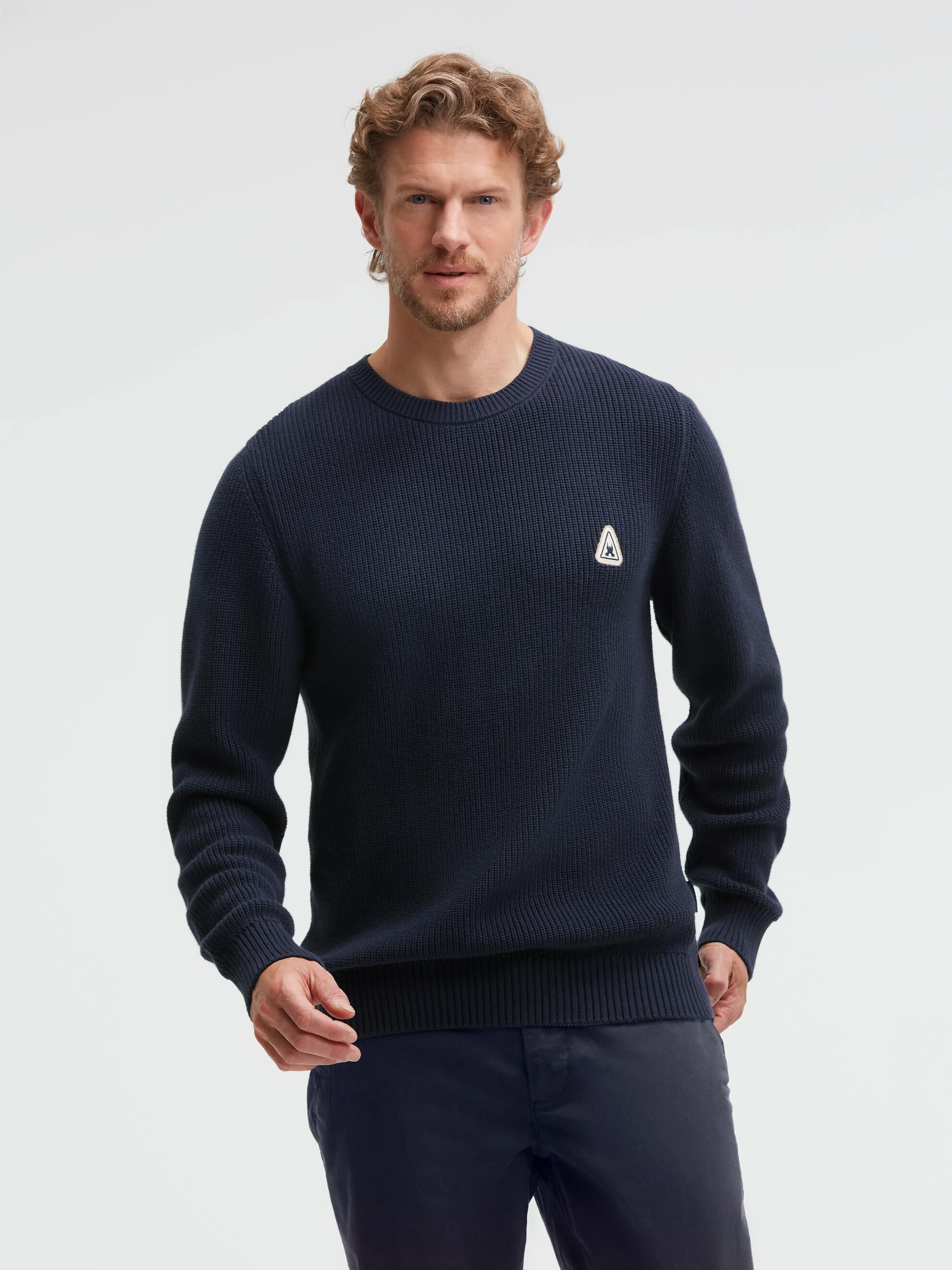 GAASTRA Rundhalspullover blau Bild 2