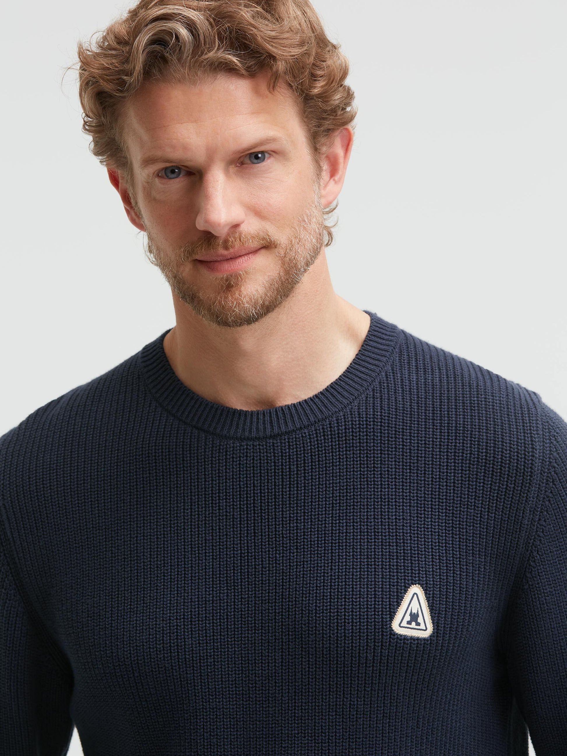 GAASTRA Rundhalspullover blau Bild 4