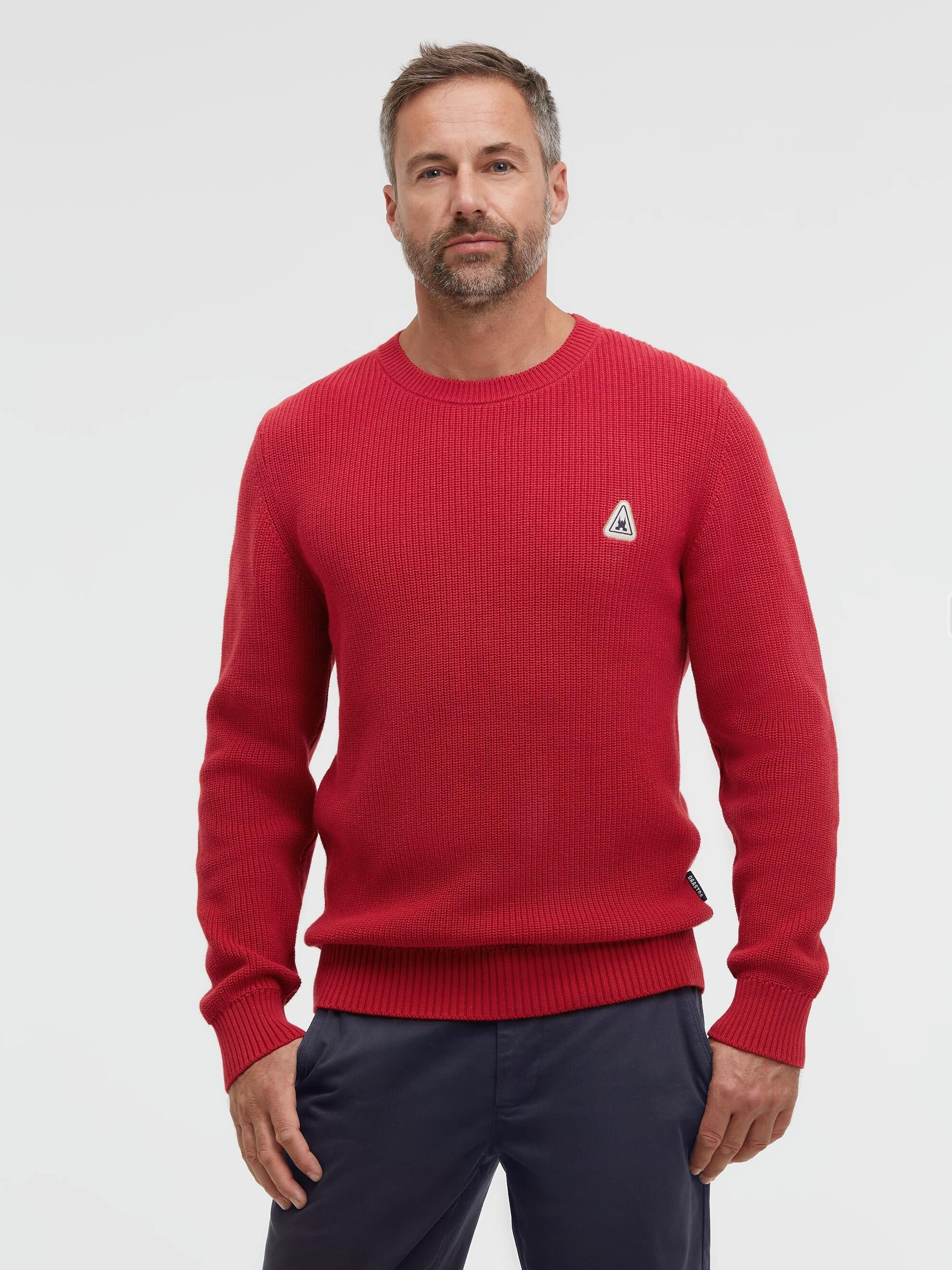 GAASTRA Rundhalspullover rot Bild 2
