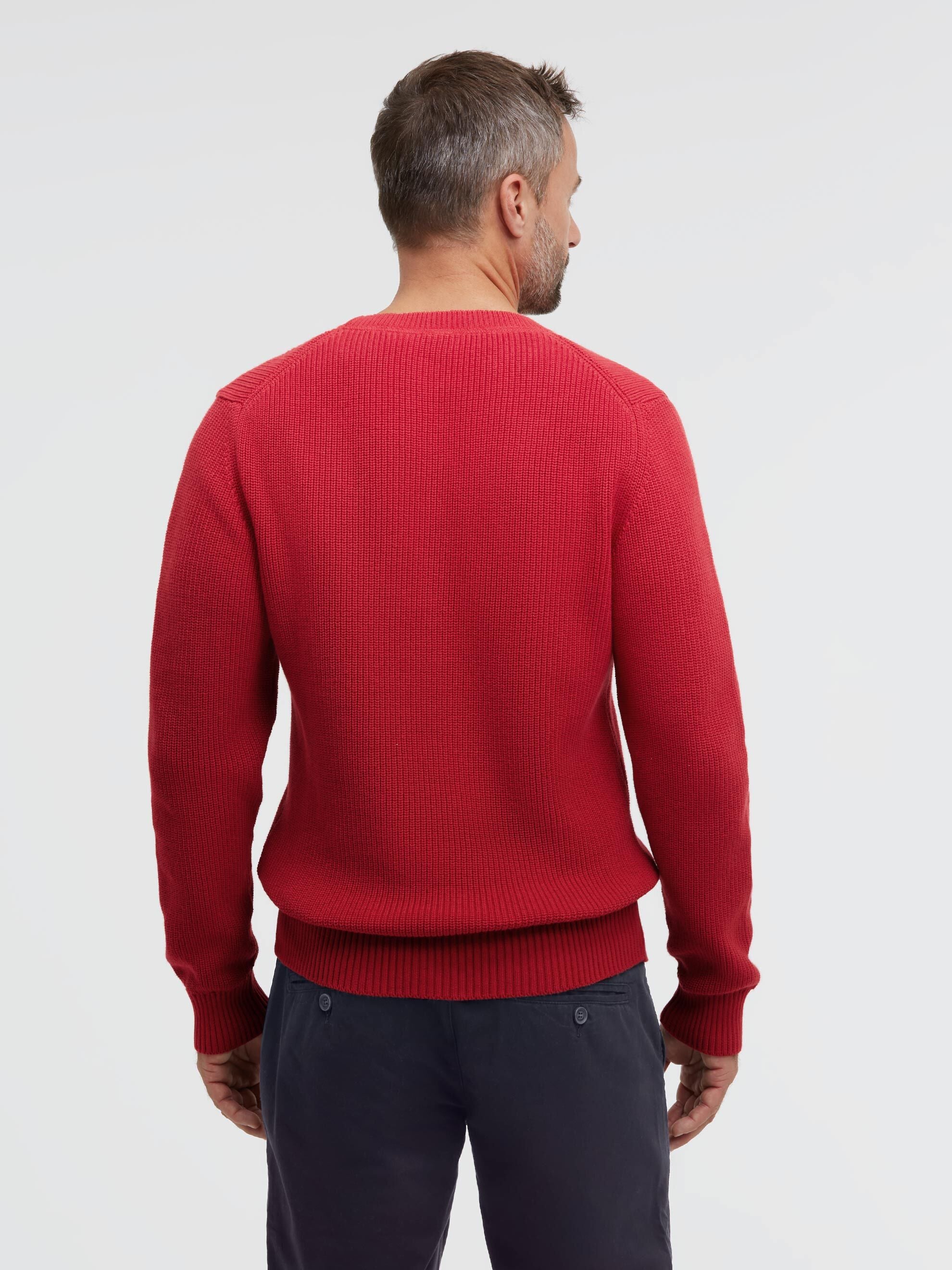 GAASTRA Rundhalspullover rot Bild 5
