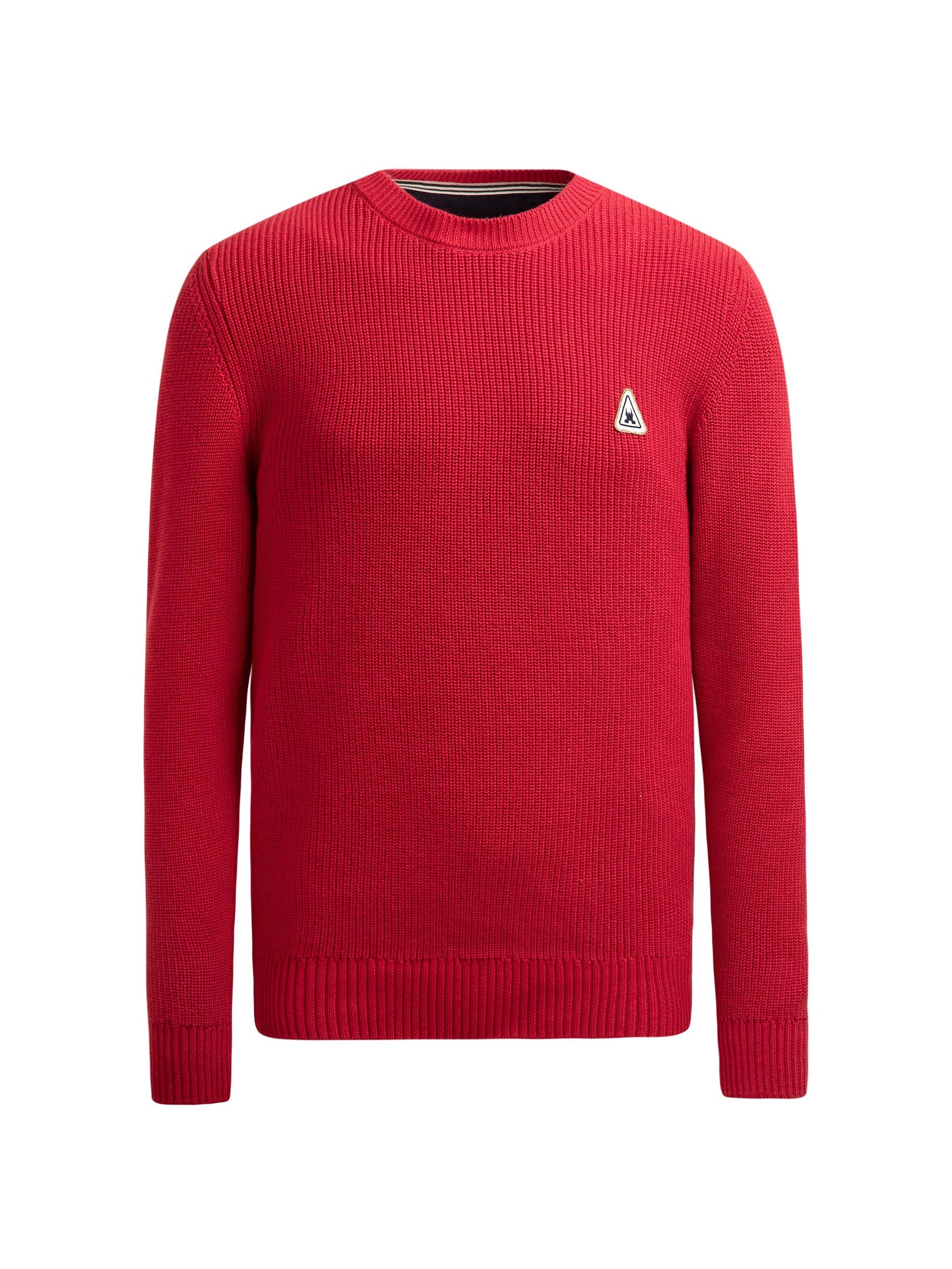 GAASTRA Rundhalspullover rot Bild 1